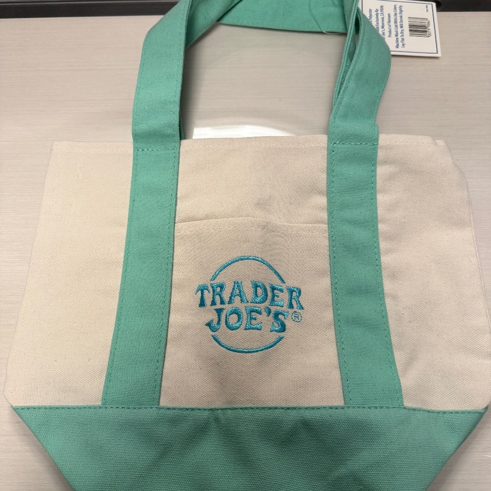 Trader Joe’s Mini Canvas Tote Bag